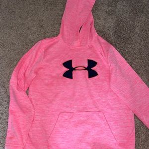 Pink, Under Armour Hoodie, size medium